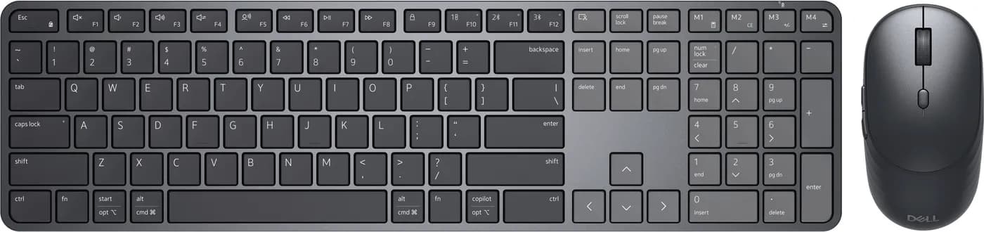 DELL Pro 7 Slim KM726 teclado Ratón incluido Hogar / Oficina RF inalám 3