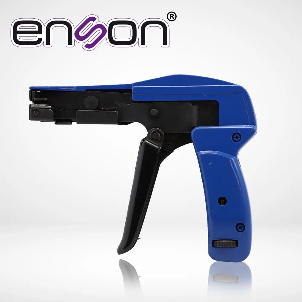PISTOLA TENSORA Y CORTADORA PARA CINCHO DE NYLON ENSON ENS-TGUN SOPORT 2
