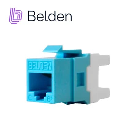 CONECTOR MODULAR JACK CAT6+ RJ45 BELDEN AX101326 / KEYCONNECT / INTERI 2