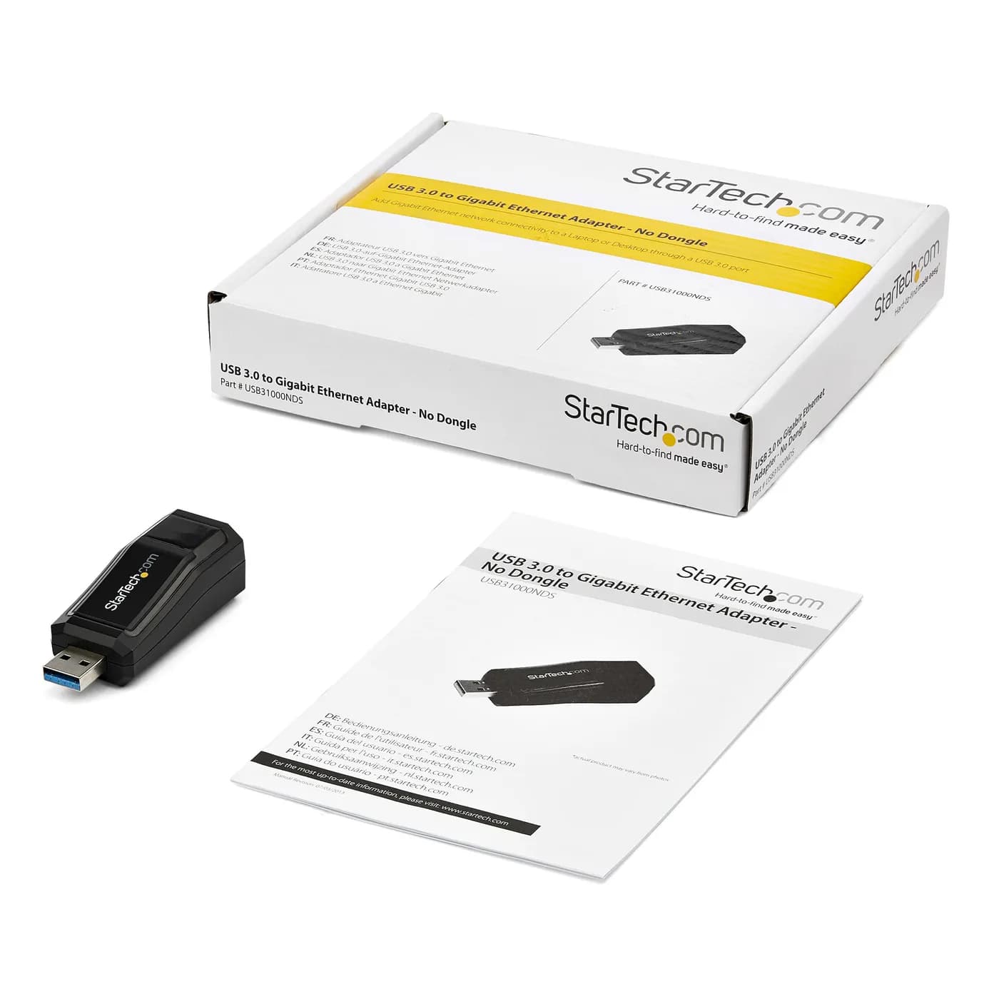 StarTech.com Adaptador Tarjeta de Red Externa NIC USB 3.0 a 1 Puerto G 4