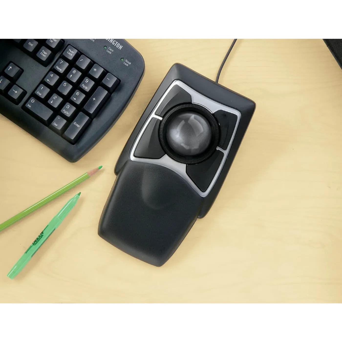 Kensington Expert Mouse® Wired Trackball de 4 botones configurables 2