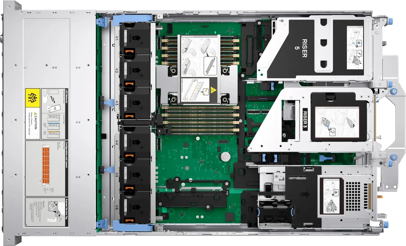 DELL PowerEdge R570 servidor 2 TB Bastidor (2U) Intel Xeon 6 6511P 2.3 5