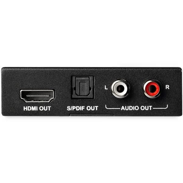 StarTech.com Extractor de Audio HDMI Compatible con 4K 60Hz 4