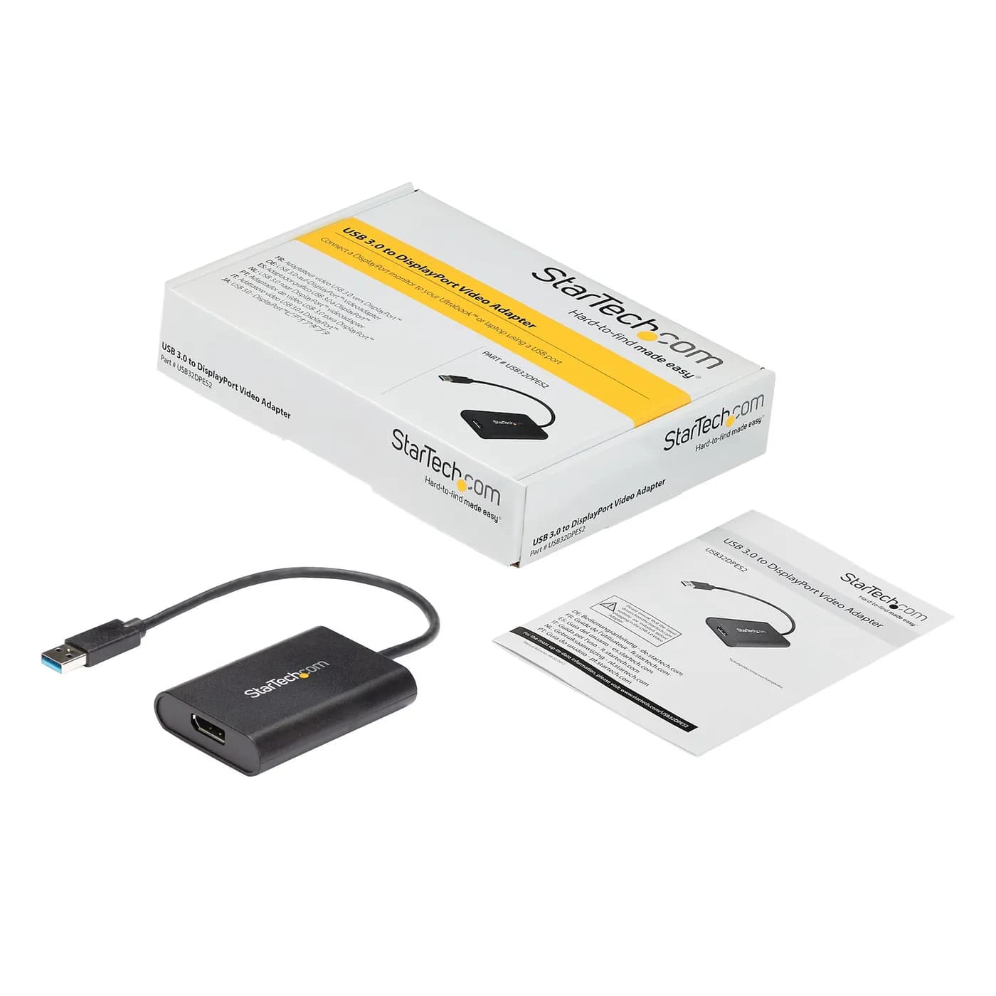 StarTech.com Adaptador USB 3.0 a DisplayPort - 4K 30Hz - Adaptador de  6