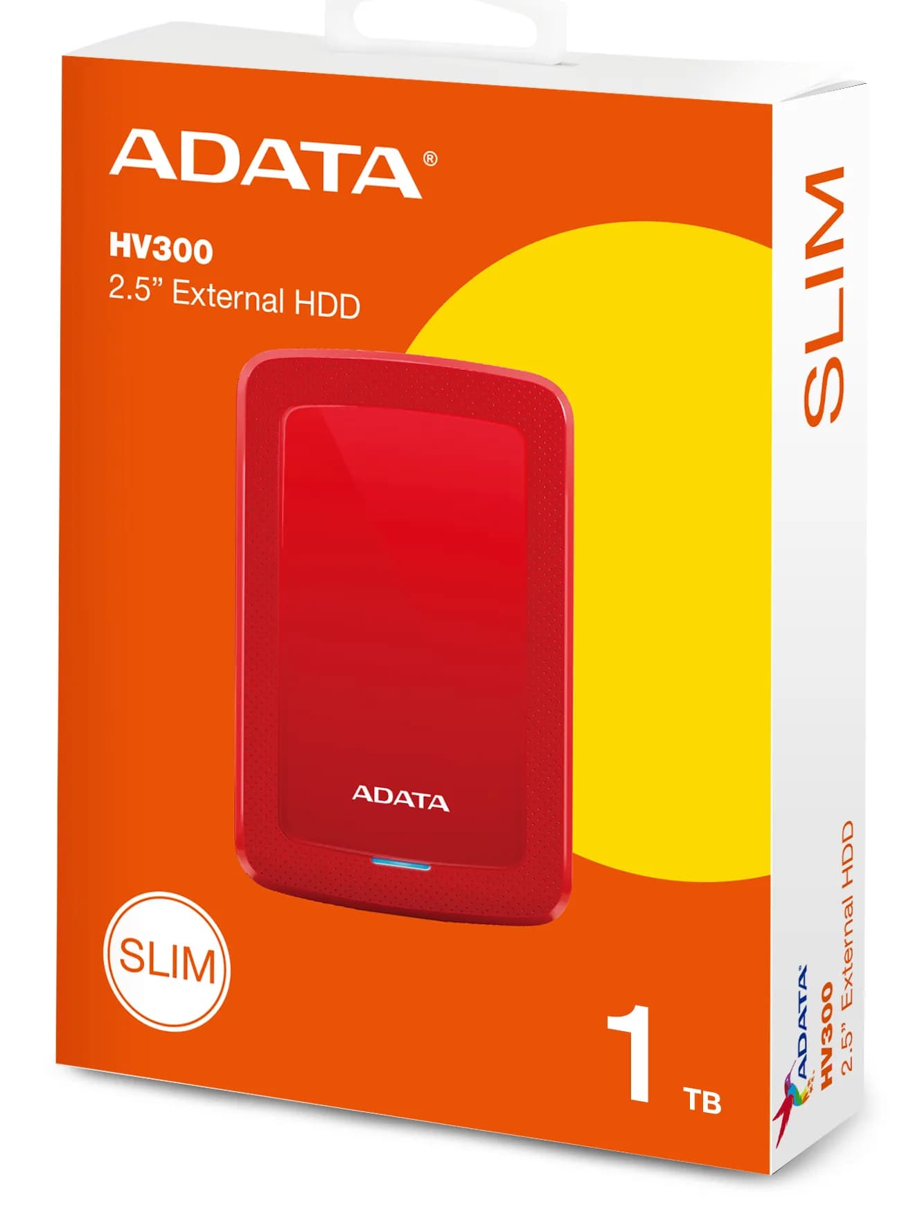ADATA HV300 disco duro externo 1 TB 2.5" 3.2 Gen 1 (3.1 Gen 1) Rojo 6