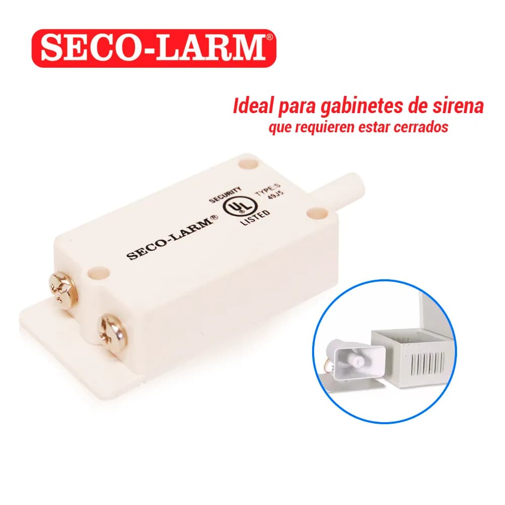 TAMPER SECO-LARM SS-072Q NORMALMENTE CERRADO
PARA GABINETES QUE REQUI 3
