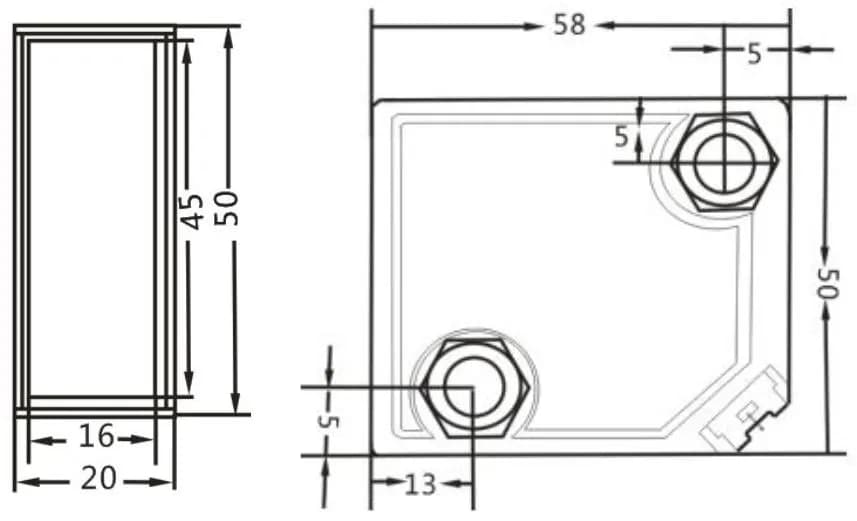 ZKTECO DRA3500 - Fotocelda para Control de Acceso Vehicular / Emisor y 3