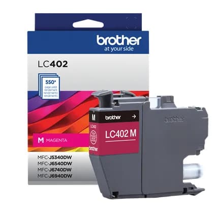 Brother LC402MS cartucho de tinta 1 pieza(s) Original Rendimiento está 2