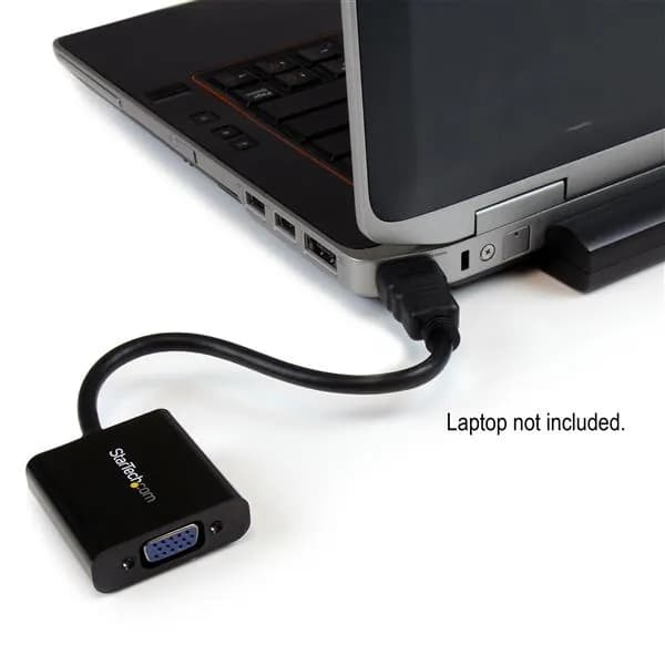 StarTech.com Cable Adaptador Convertidor de Video HDMI a VGA HD15 - 19 4