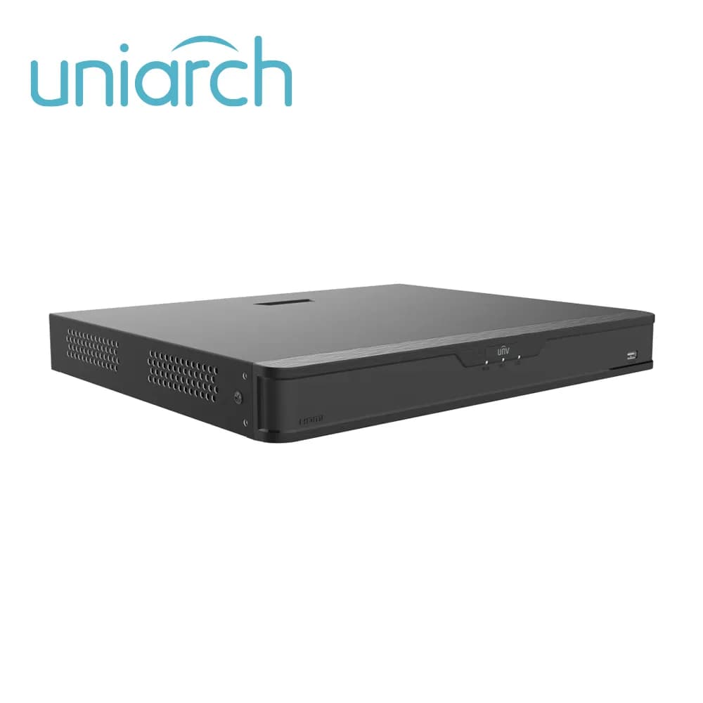 DVR UNIARCH XVR302-32Q3 / 36 CANALES /  8MP LITE / H 265 / 32 CANALES  2
