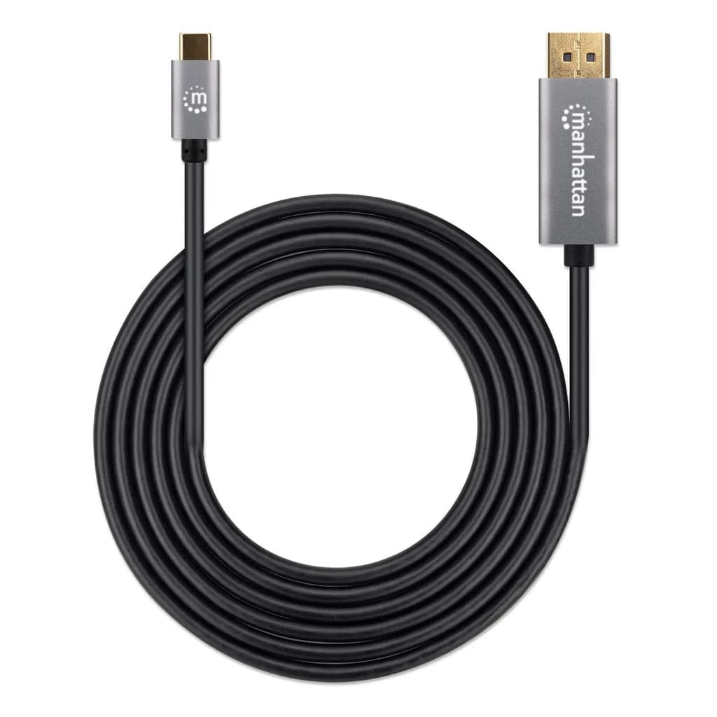 Manhattan Cable Adaptador USB-C a DisplayPort 8K@60Hz 5