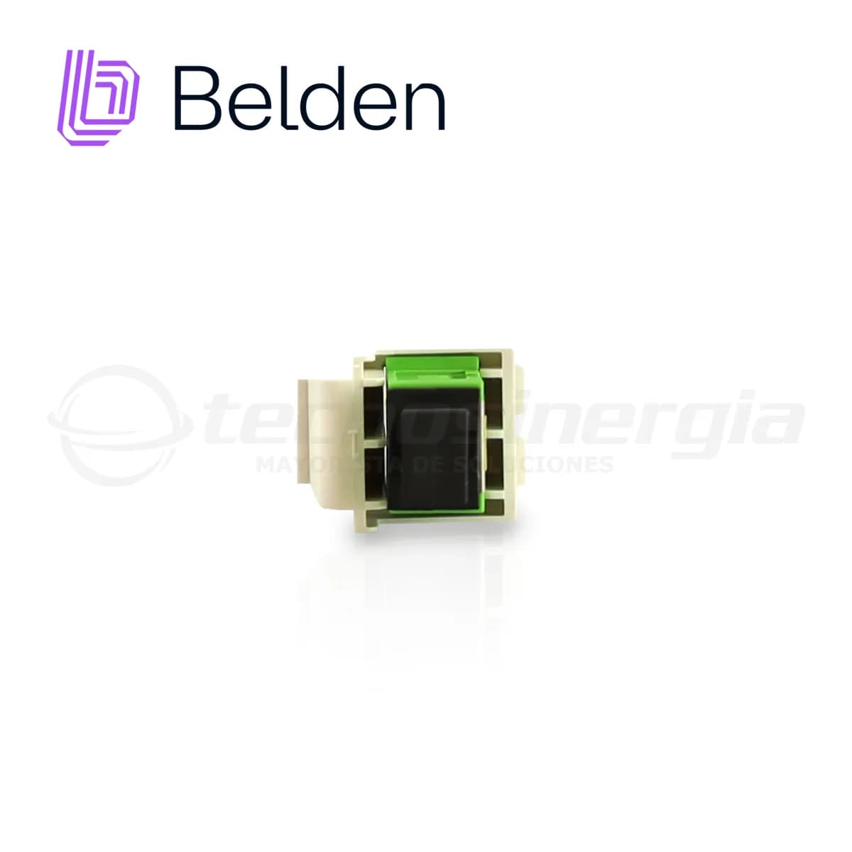MODULO DE FIBRA AX105374-EW BELDEN KEYCONNECT SC APC SIMPLEX (VERDE) 4