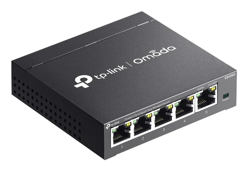 TP-Link Omada ES205G dispositivo de redes Gestionado Gigabit Ethernet  4