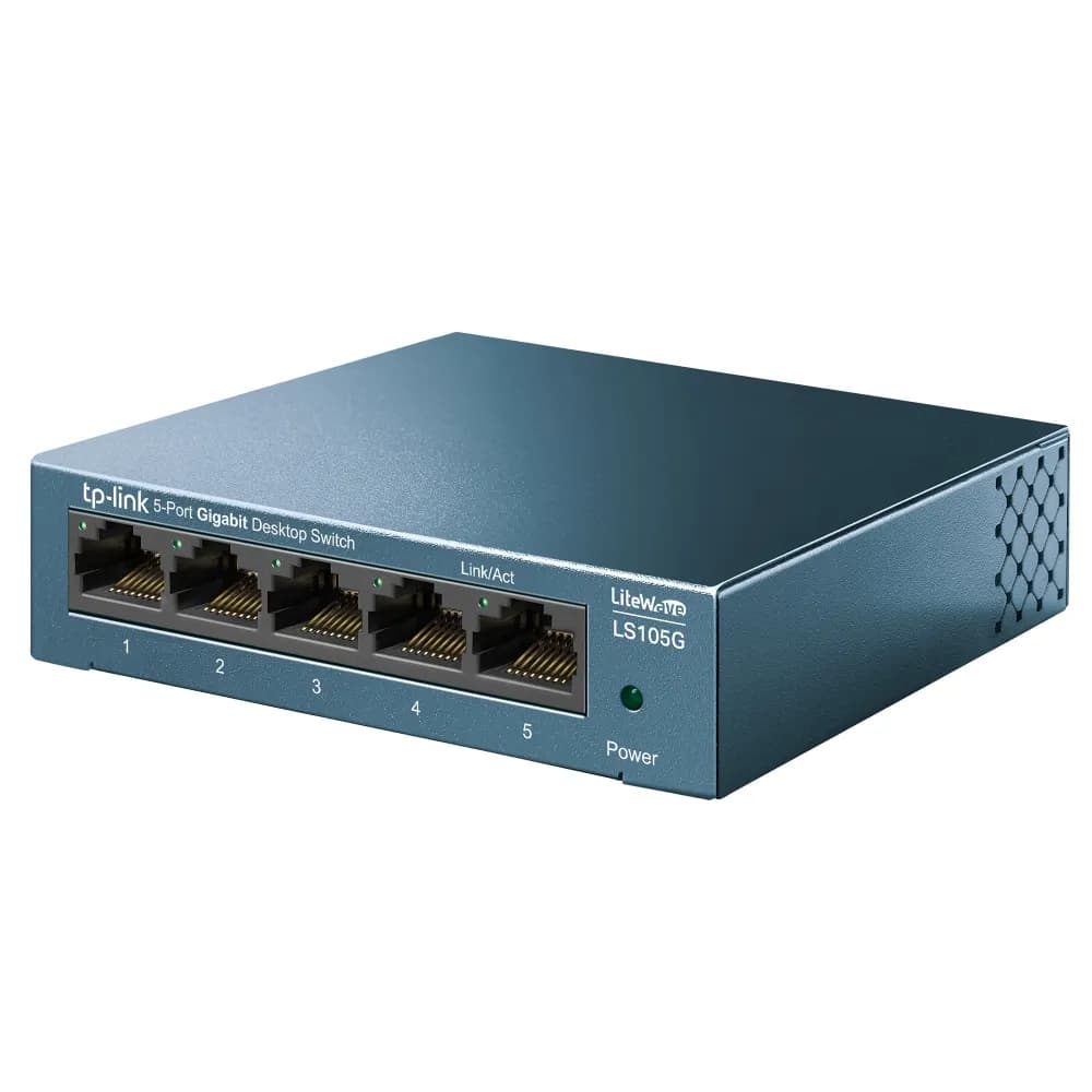 TP-Link LS105G No administrado Gigabit Ethernet (10/100/1000) Azul 2