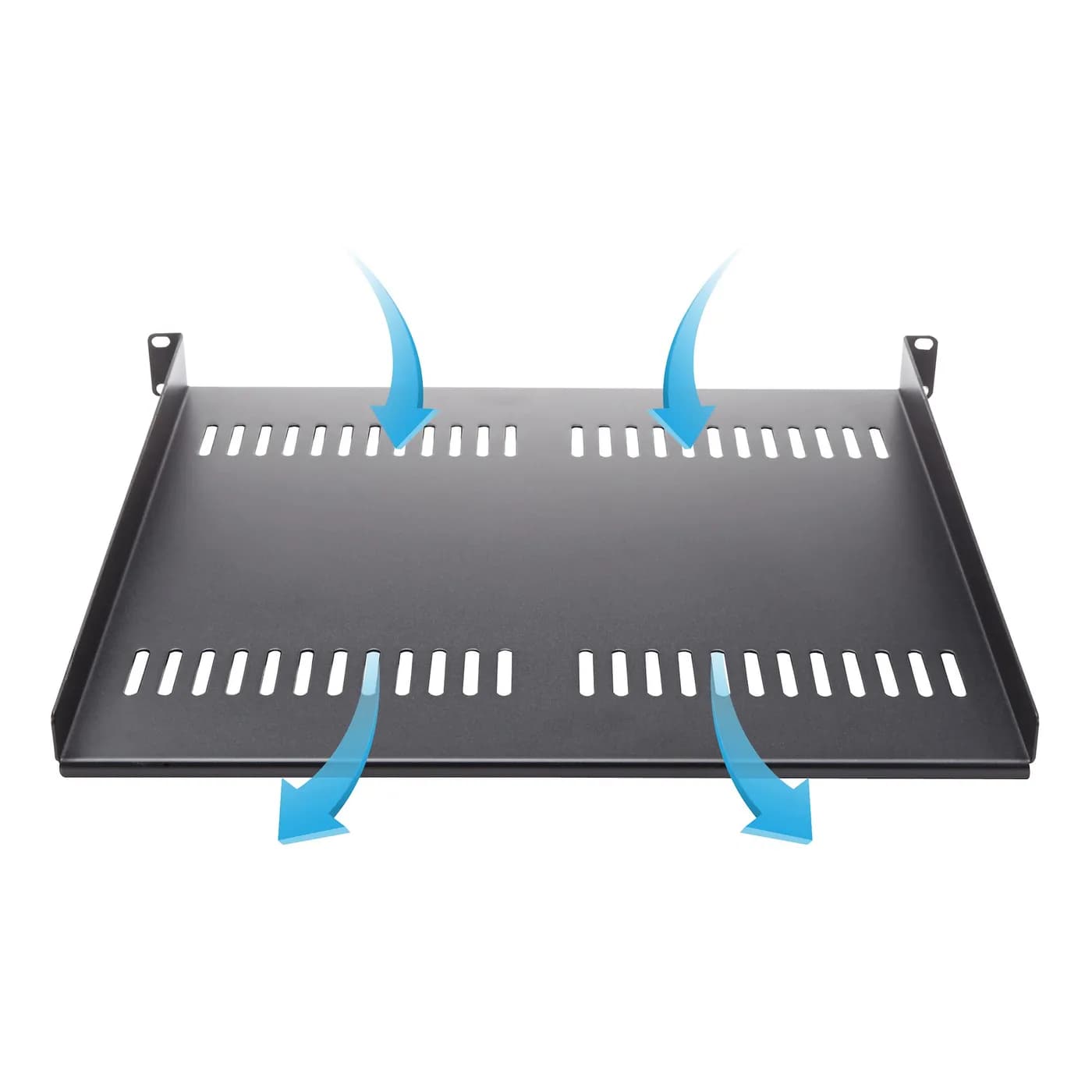 StarTech.com Charola Estante Ventilado de 1U para Gabinete Rack de Ser 3