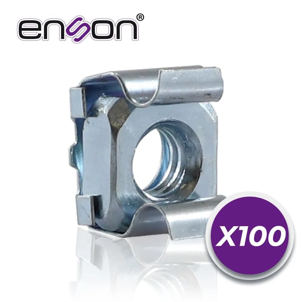 KIT DE TORNILLOS Y TUERCAS ENJAULADAS ENSON ENS-RT100 100PZA COMPATIBL 4