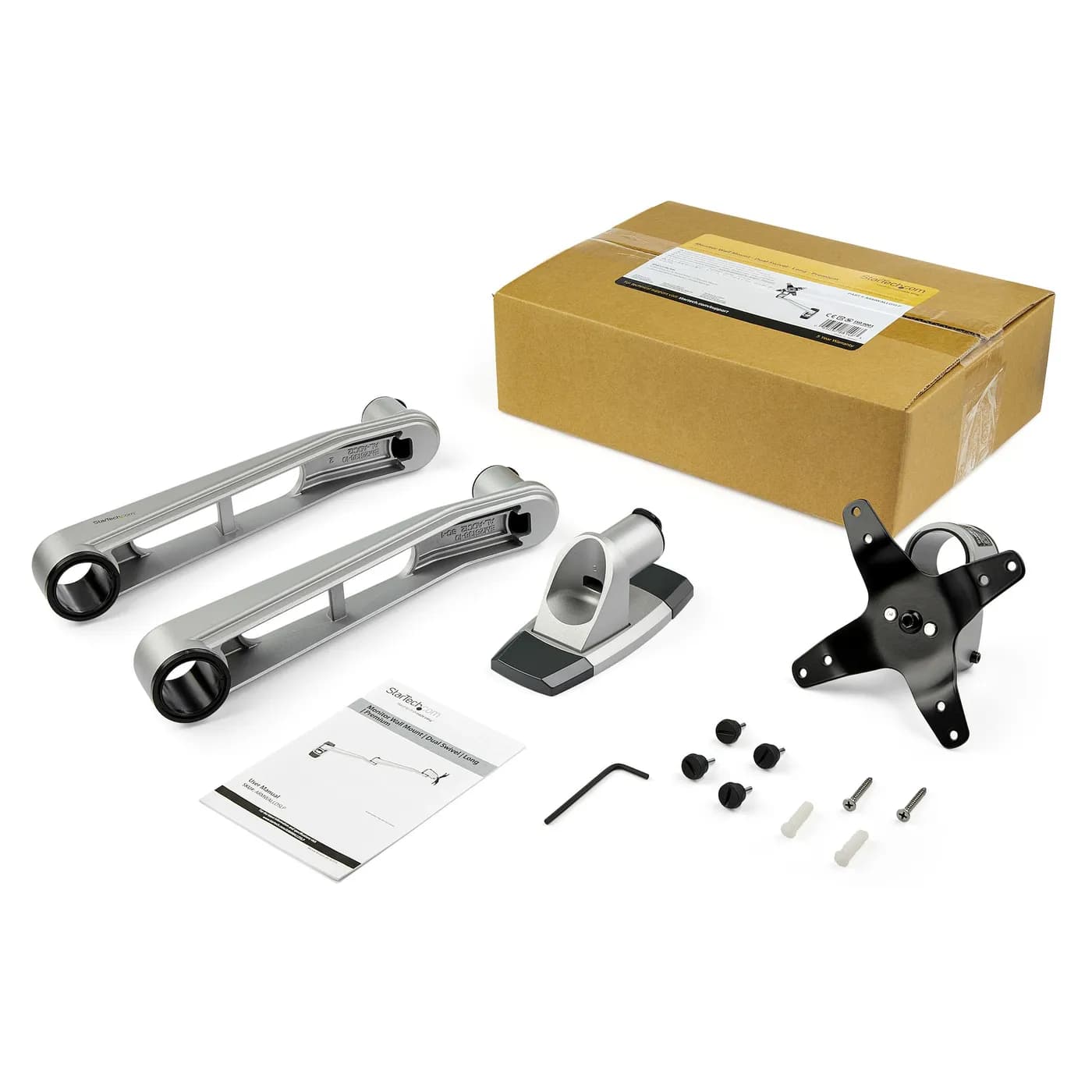 StarTech.com Soporte de Pared para Pantallas - Brazo de Doble Giro de  15