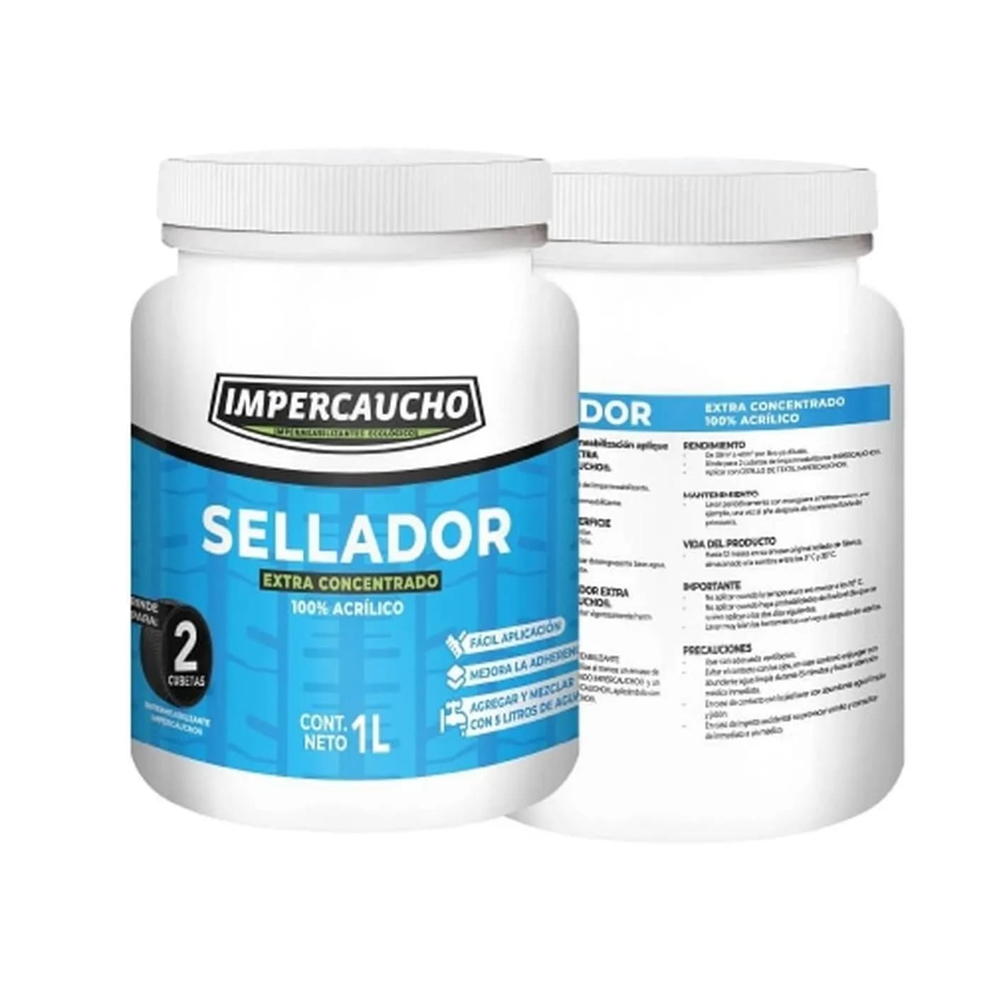 IMPERCAUCHO SELLADOR DE    1 LITRO EXTRA CONCENTRADO 3
