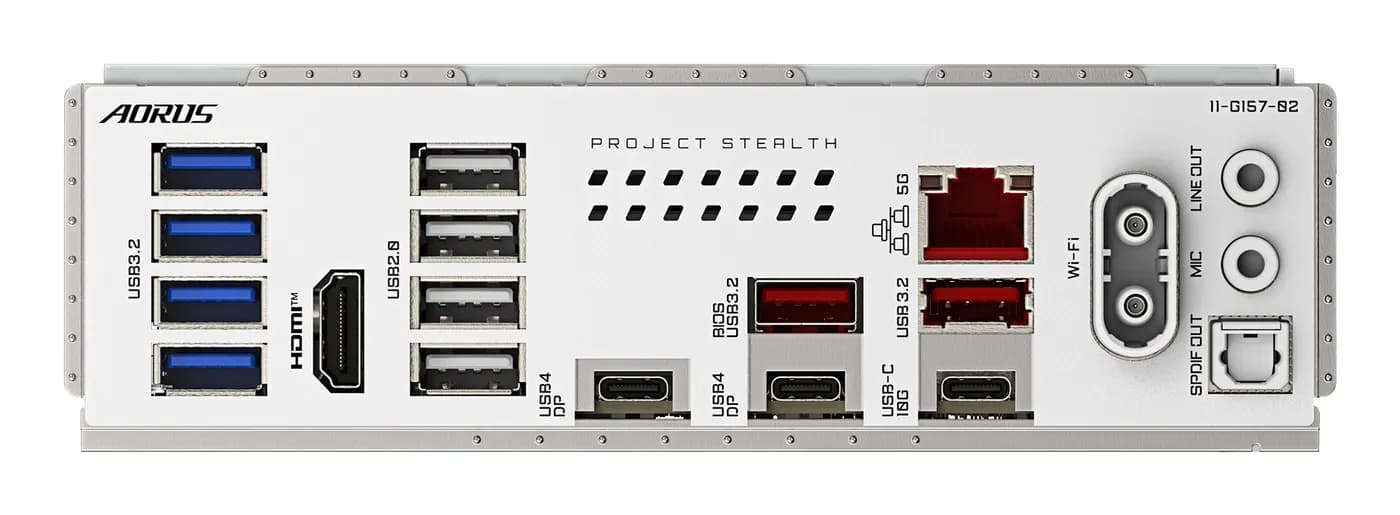 GIGABYTE X870 AORUS STEALTH ICE AMD X870 Enchufe AM5 ATX 6
