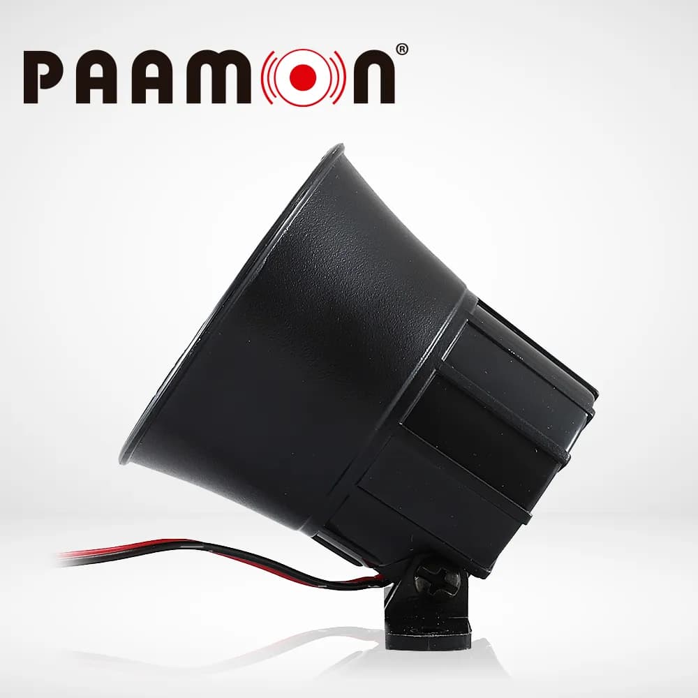 MINI SIRENA PAAMON 15 WATTS PM-SRE108, 1 TONO, USO PARA INTERIOR Y EXT 3