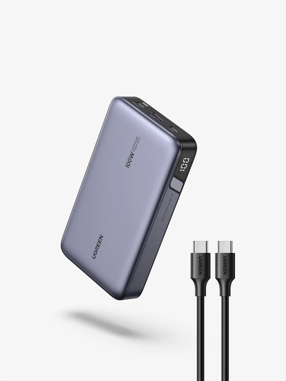 Ugreen 25188 batería externa 20000 mAh Gris 3