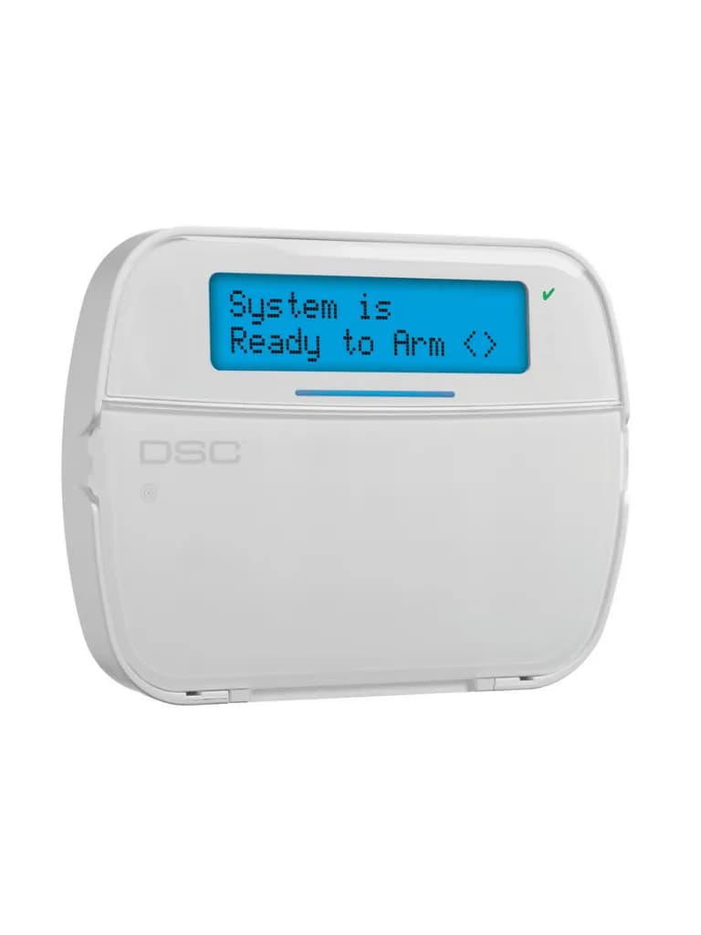 DSC HS2LCDWFP9 - Teclado LCD Alfanumérico  Inalámbrico  PowerG  con cr 4