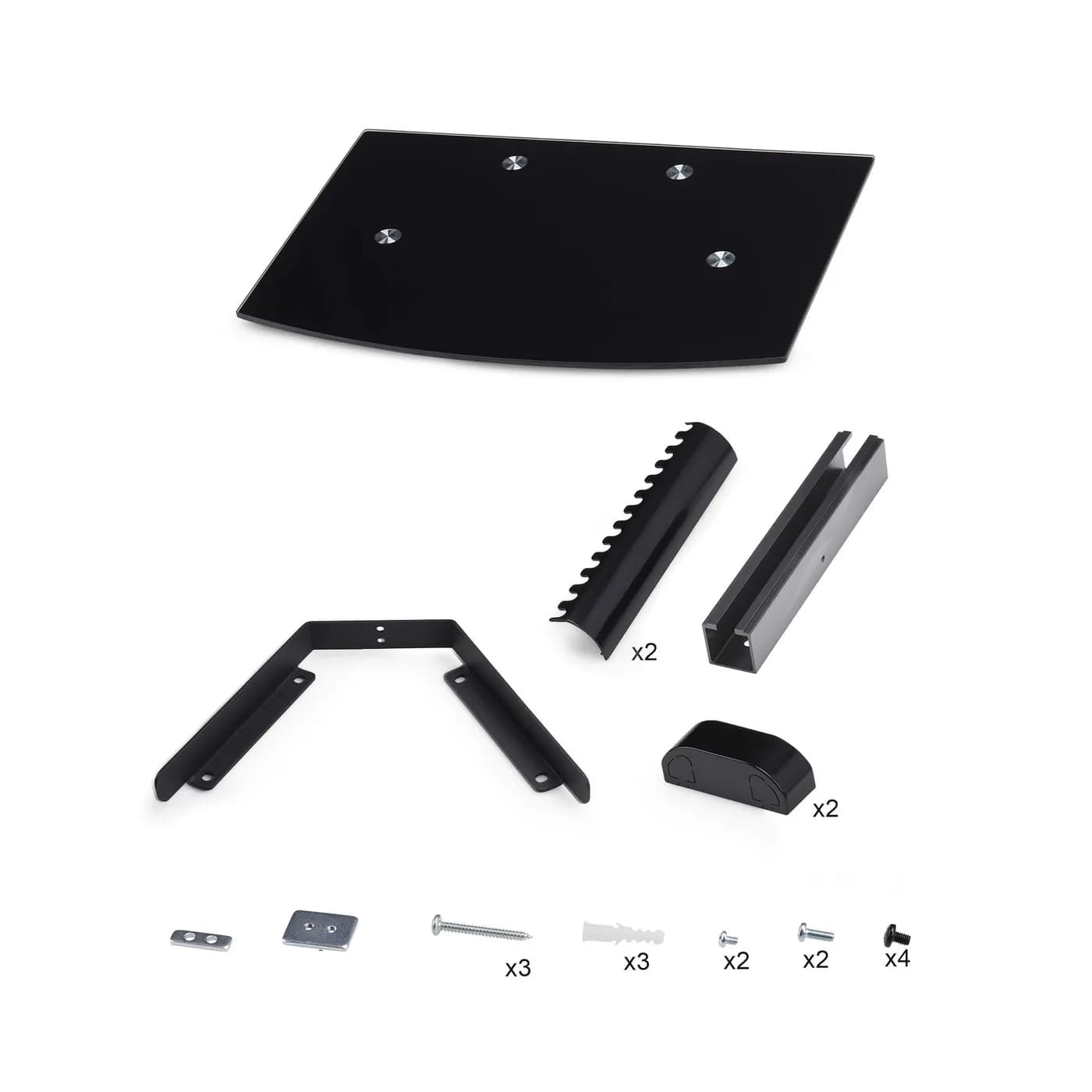 StarTech.com Estante para AV Flotante de Montaje en Pared - Ajustable  10