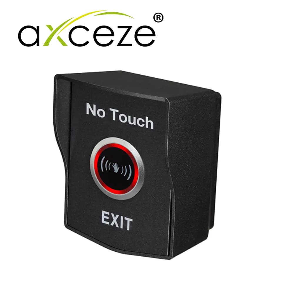 BOTON DE PETICION DE APERTURA PARA EXTERIOR SIN CONTACTO   AXCEZE   AX 2
