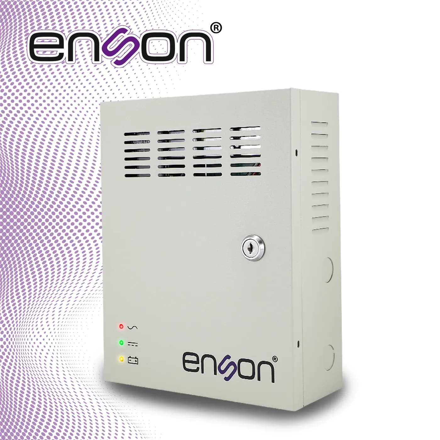 FUENTE DE PODER TIPO CAJA ENSON PSB10A-1209BACKUP 12VDC 10AMP 9 CANALE 5