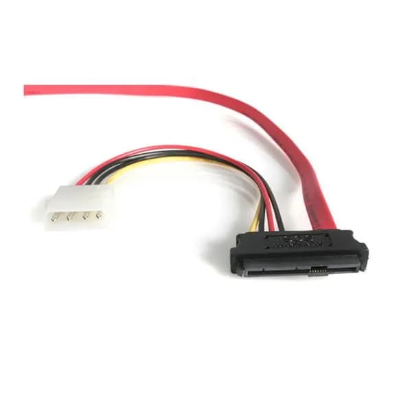 StarTech.com Adaptador Cable Divisor SAS 29 Pines a Molex Macho LP4 y  6