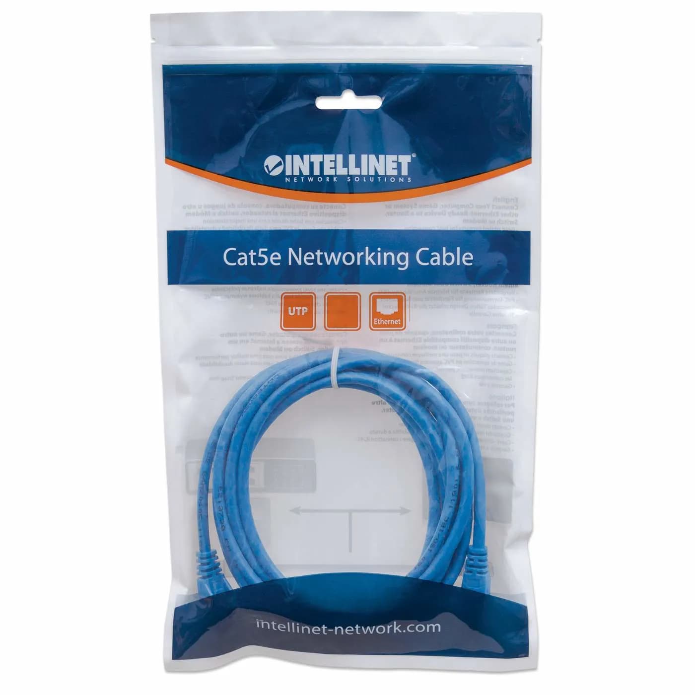 Intellinet Cable de red, Cat6, UTP 4