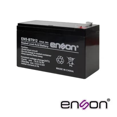 BATERIA DE RESPALDO ENSON ENS-BT912 12VDC 9A BASE PLOMO-ACIDO PARA FUE 2