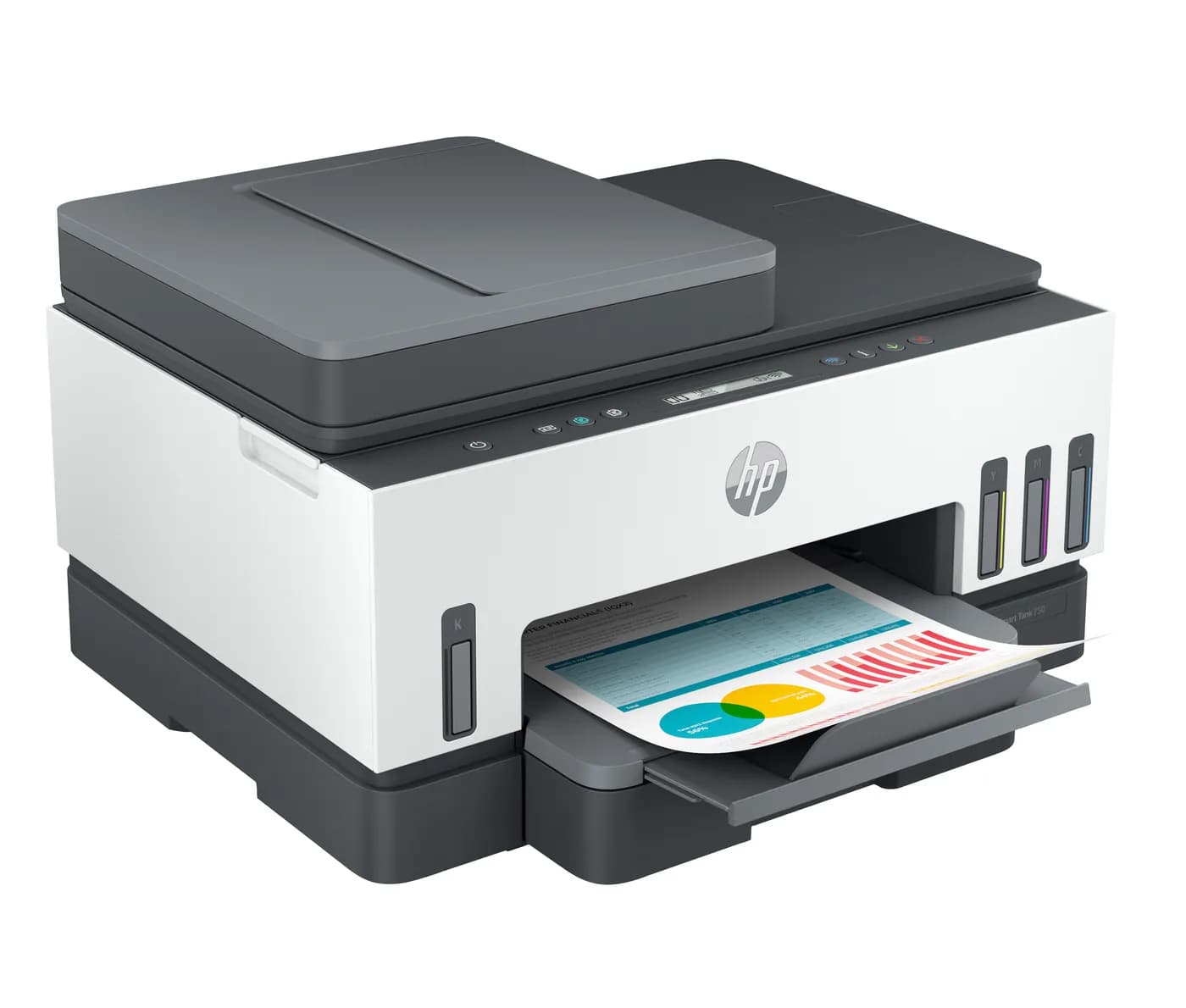 HP Smart Tank 750 Conexiones inalámbricas All-in-One Color Impresora,  2