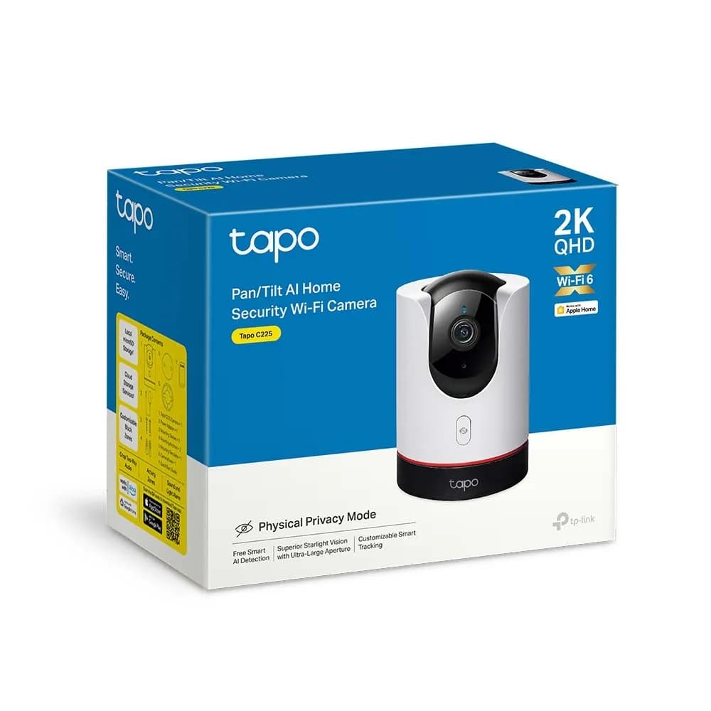 TP-Link Tapo C225 Tower Cámara de seguridad IP Interior 2560 x 1440 Pi 2