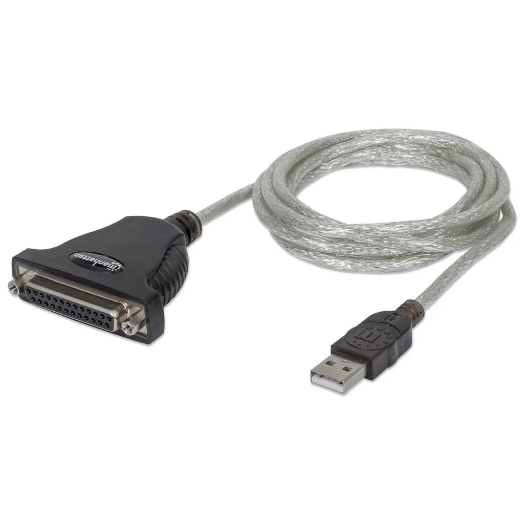 Manhattan Convertidor para Impresora de USB Full-Speed a Paralelo DB25 4