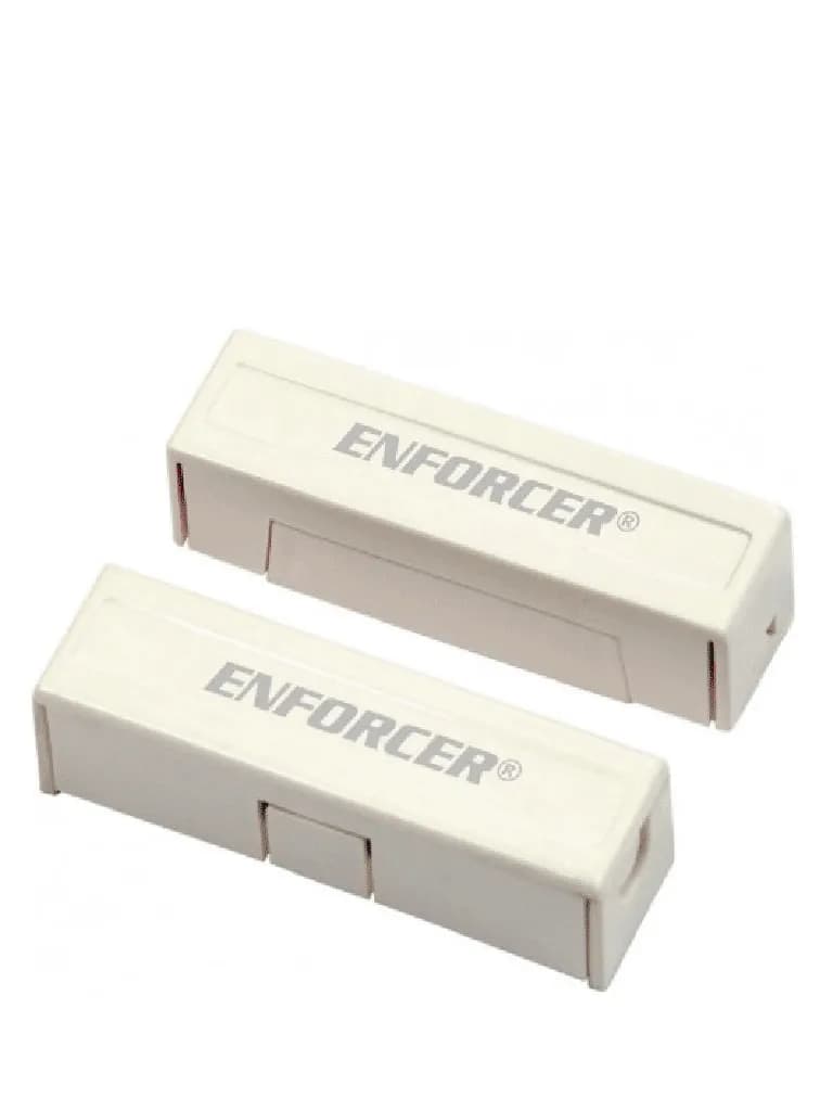 Seco-Larm 10PKW  -Paquete de 10 Contactos magnéticos SM433TQ/W  BLANCO 2