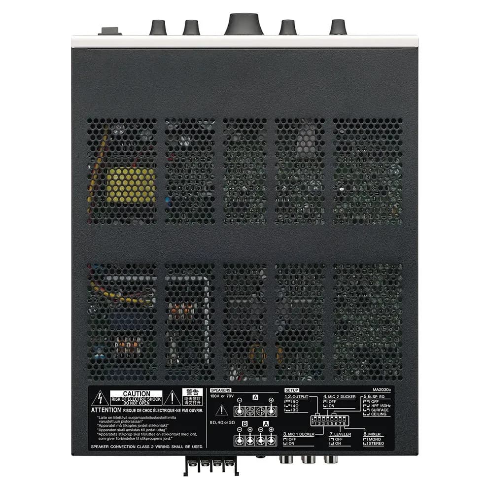 Mezclador Amplificador / 2 Canales / 30 W por Canal / 1 Zona / Baja y  4