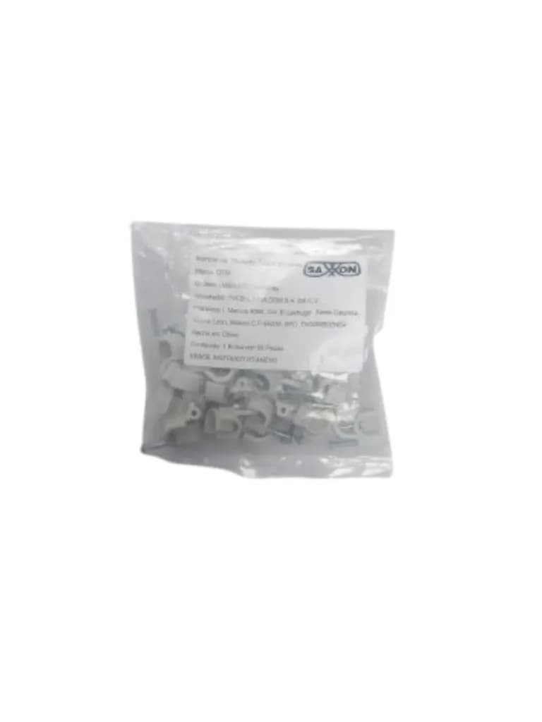 TCE LMG-NCC-7mm-Gy - Grapa de pared / Diámetro interno 7 mm / Altura 8 2