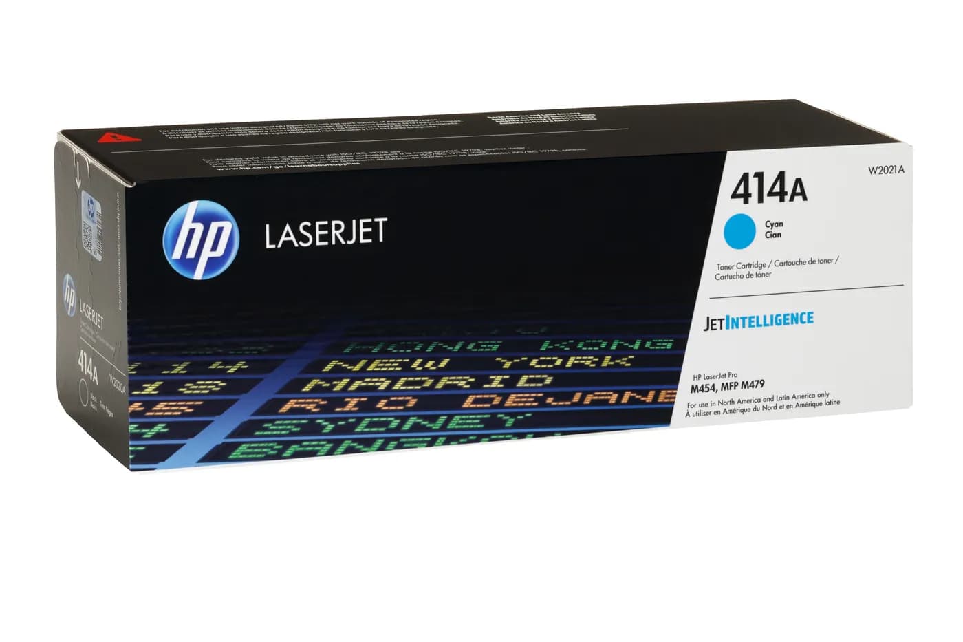 HP Cartucho de tóner original LaserJet 414A cian 7
