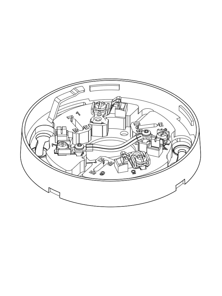 KIDDE F_KISB - Base Detector Estandar 2