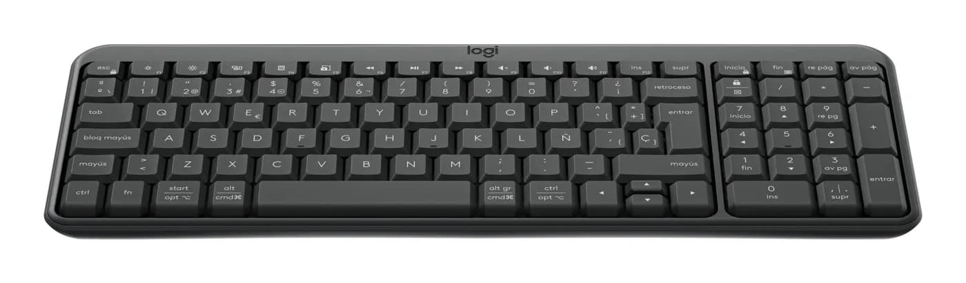 Logitech 920-013445 teclado Universal Bluetooth QWERTY Español Grafito 2