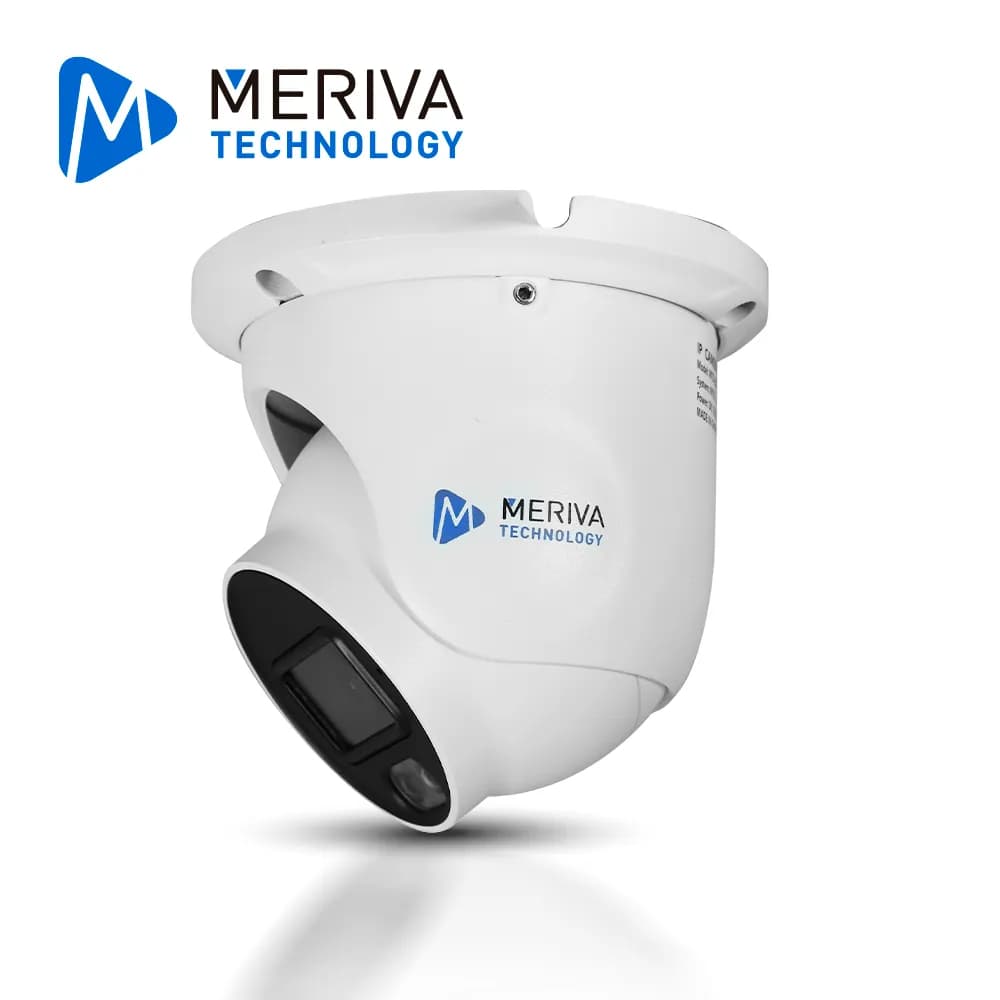 CAMARA IP TURRET MERIVA TECHNOLOGY MTD-202FS4D / 2MP / H.265+ / 2.8MM  3