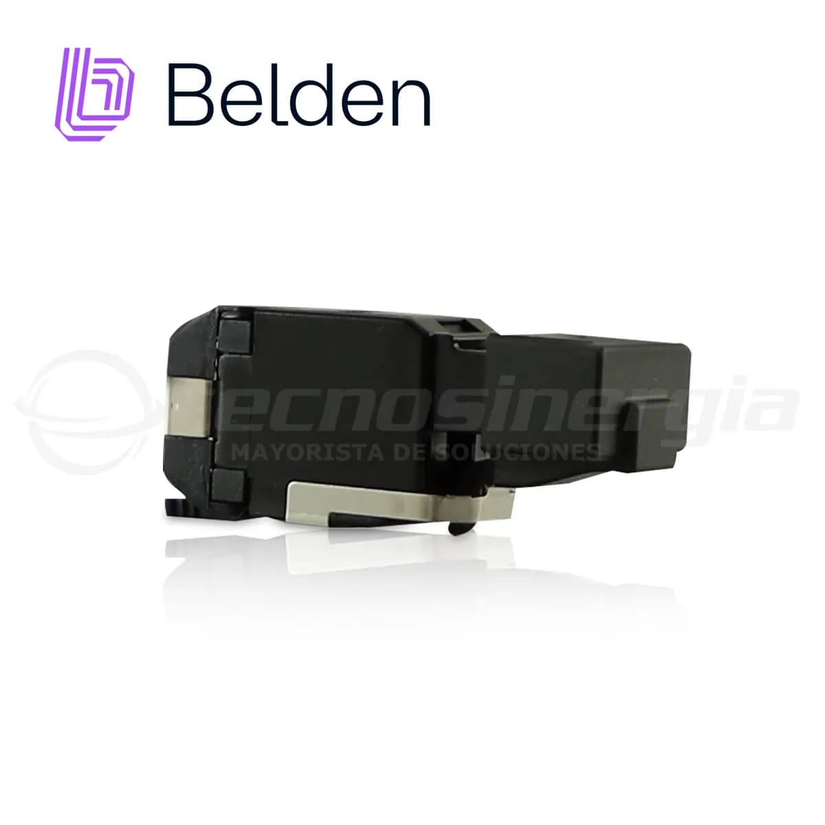 PLUG RJ45 UTP REVCONNECT CAT6A BELDEN RVAFPUBK-S1 / NEGRO 3