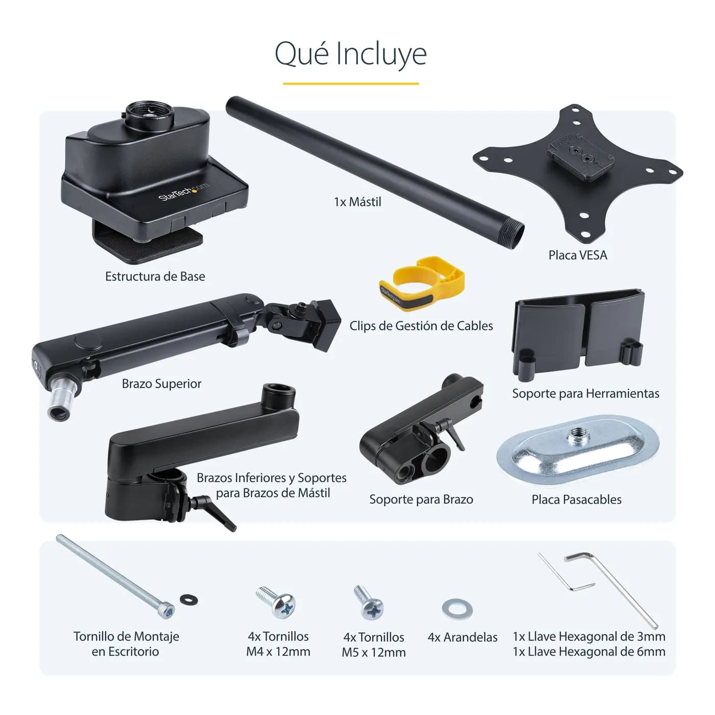 StarTech.com Soporte de Escritorio con Brazo Articulado para Monitor - 19