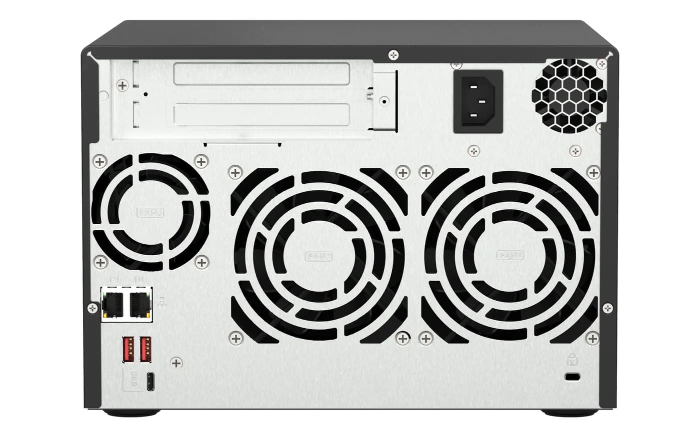 QNAP TS-673A NAS Tower Ryzen Embedded V1500B 8 GB DDR4 0 TB QNAP Turbo 6
