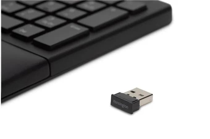 Kensington ProFit Ergo Wrlss teclado Universal RF inalámbrica + USB QW 4