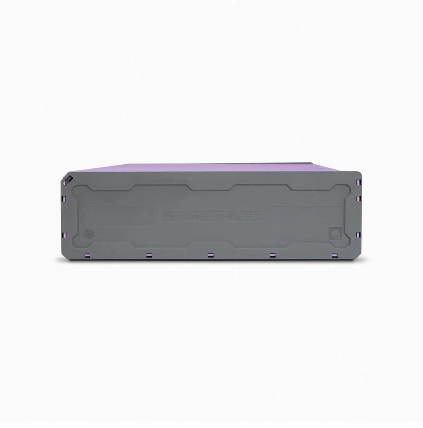 TECHMAKRO CAJA PARA ARCHIVO FORRADO DE PVC, LAVANDA país de origen Tai 5