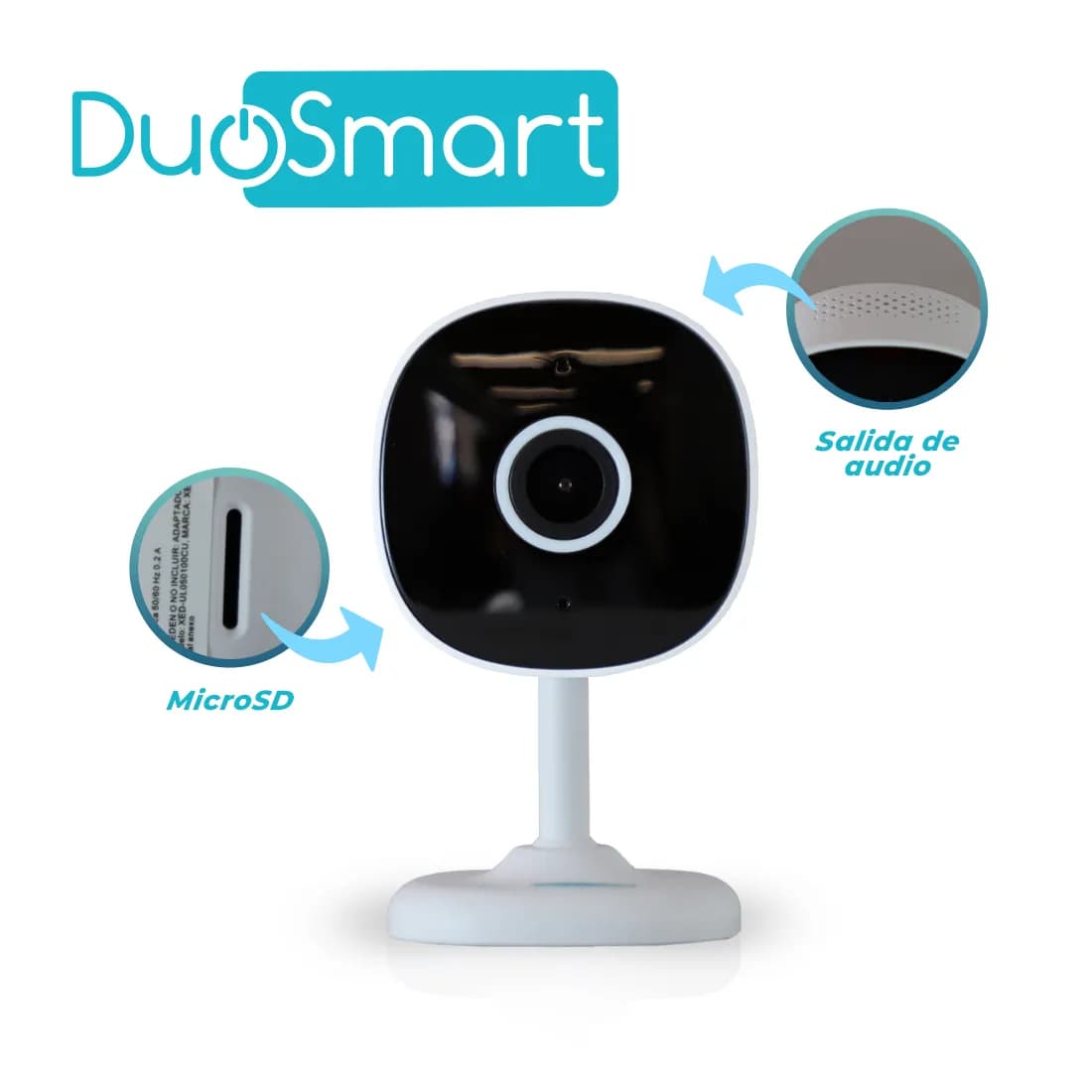 CAMARA INTELIGENTE DUOSMART E11 WIFI 2.4 GHZ PARA INTERIOR DE FACIL CO 3