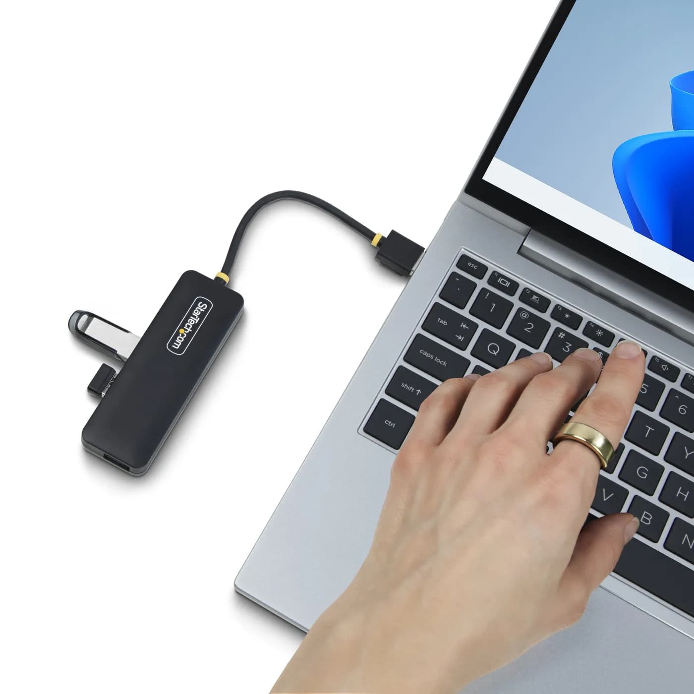StarTech.com H5A4A-USB-HUB nodo concentrador USB 3.2 Gen 1 (3.1 Gen 1) 9