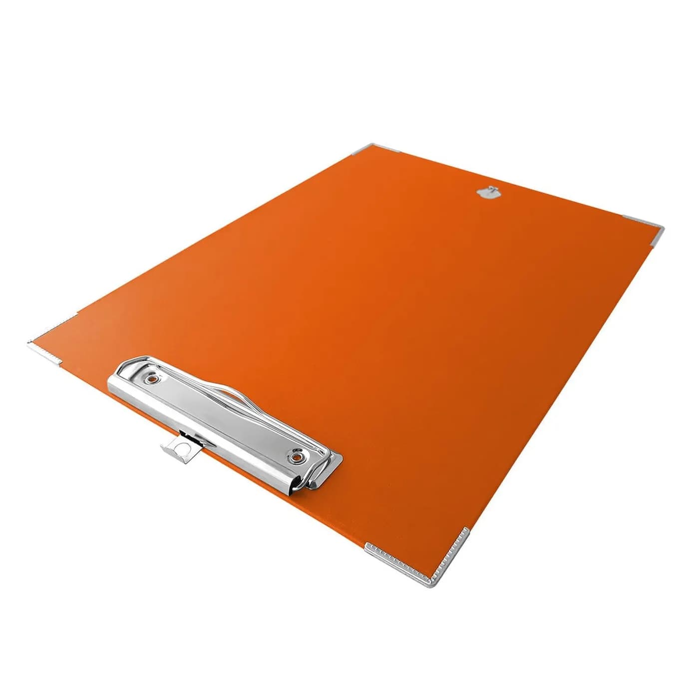 TECHMAKRO TABLA DE CARTON FORRADA DE PVC NARANJA CON CLIP pais de orgi 3